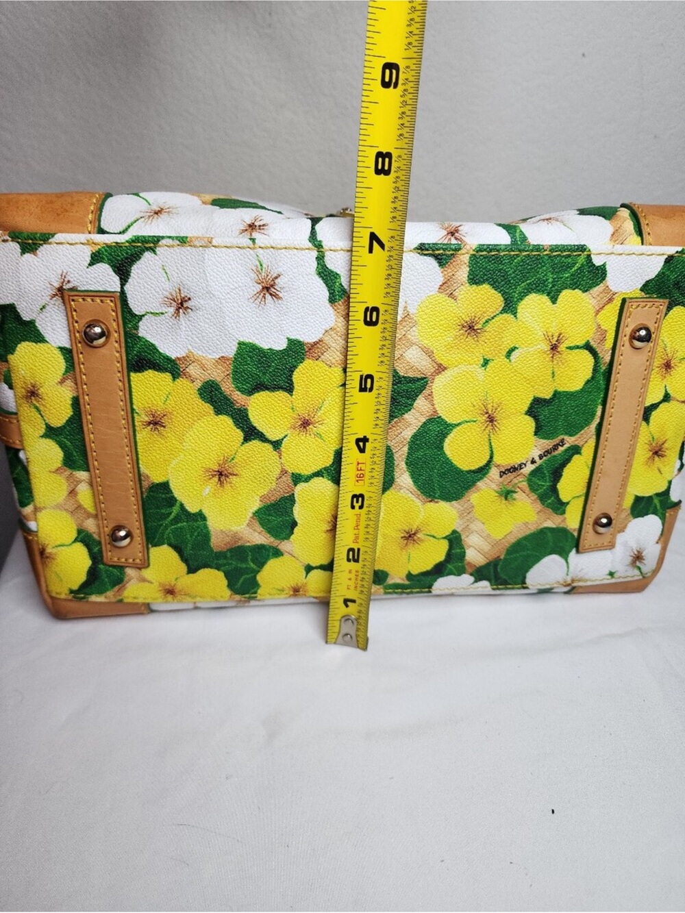Dooney & Bourke floral domed satchel - Picture 6 of 17